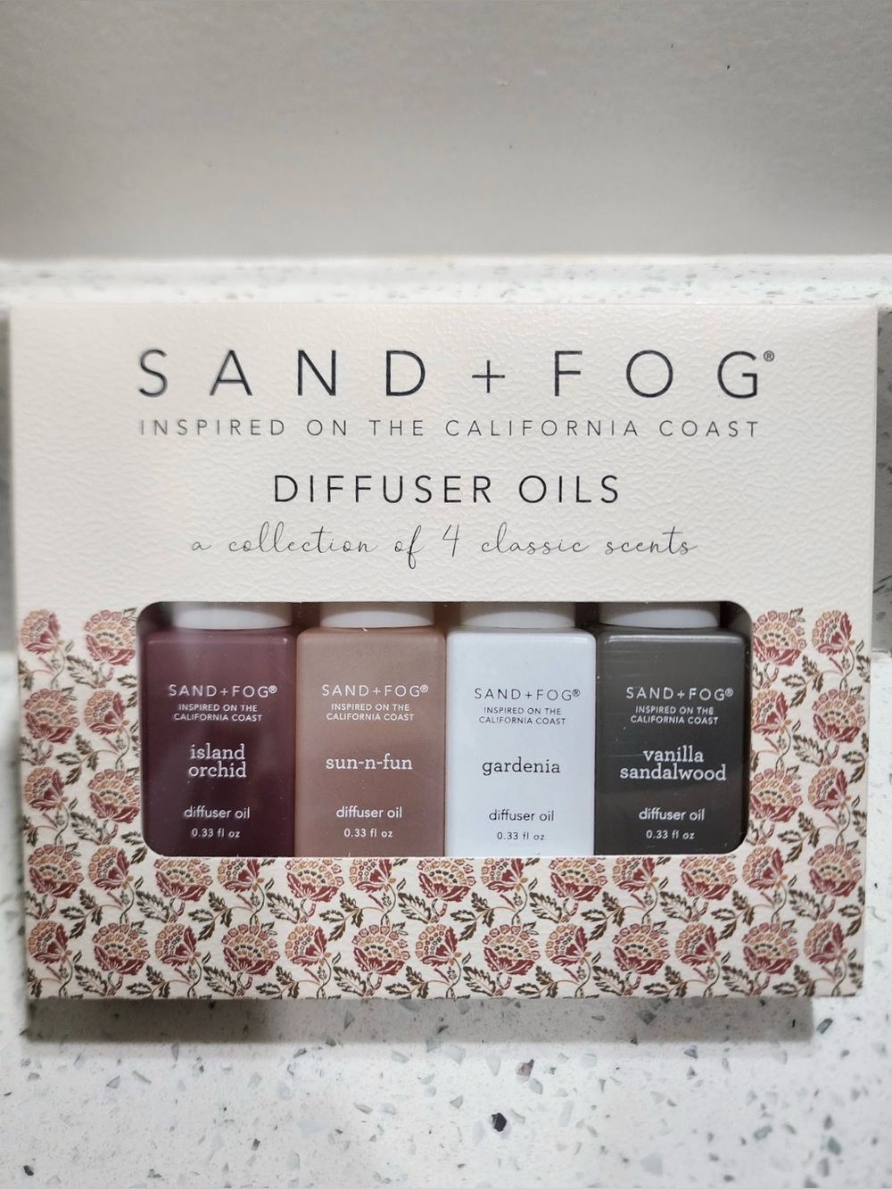 Sand + Fog Diffuser Oil Set - 4 Scents